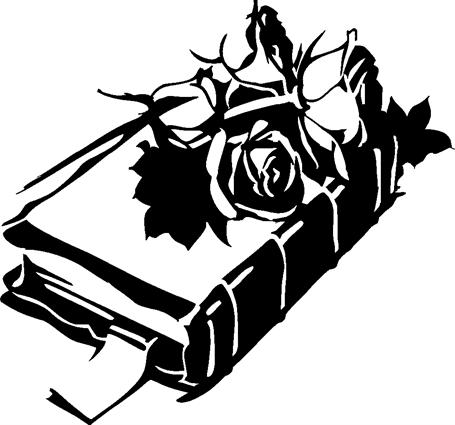 Bible with Roses