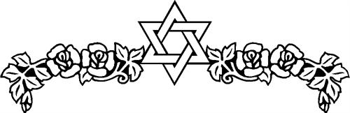 Star of David Floral04